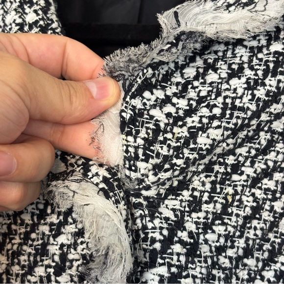 Rickie Freeman for Teri Jon Tweed Blazer Size 6 - Picture 10 of 15